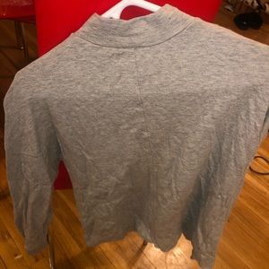 Madewell Long Sleeve Mock Neck Sweater